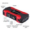 Car Jump Starter Booster 800A Peak 28000mAh 12V Battery Charger (Up to 6.0L Gas or 3.0L Diesel Engine) w/ LCD Screen 4 Modes LED Flashlight