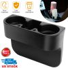 Car Seam Cup Holder Seat Gap Wedge Drink Storage Organizer Console Side Pocket Mount Stand For Pen Phone Bottle Sunglasses