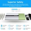 PowerMaster 12000mAh Portable Charger with Dual USB Ports 3.1A Output Power Bank    Ultra-Compact External Battery Pack Fast Charging for IOS Phone Sa