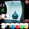 Mini Photo Studio Box Photography Shooting Light Tent Kit Foldable LED Light Box Kit W/ 6 Color Backdrops 20LED Beads