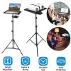 Laptop Projector Tripod Stand Adjustable Height Notebook Floor Stand Portable Computer DJ Equipment Holder Mount Elevator For Presentation Studio