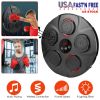 Music Boxing Machine Electronic Wall Target Punching Pad LED Lighted Sandbag Boxing Training Machine Exercise Equipment with Kids Boxing Gloves