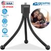 Tripod Stand For Camera Mini Projector Flexible Tripod Holder Heavy Duty Camera Tabletop Mount w/ Anti-slip Feet For Photograph Recording