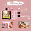 iMounTEK Kids Digital Camera w/ 2.0” Screen 12MP 1080P FHD Video Camera 4X Digital Zoom Games 32GB Card Supported Shockproof Child Camcorder for 3-10
