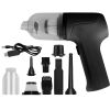 2-in-1 Cordless Vacuum Cleaner and Air Duster Rechargeable Handheld Compressed Air Duster Electric Air Blower Keyboard Cleaner For Car Home Office