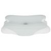 Orthopedic Memory Foam Pillow with Cooling Case Neck Support Pillow with Machine Washable Case for Side Back Stomach Sleepers