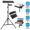 Laptop Projector Tripod Stand Adjustable Height Notebook Floor Stand Portable Computer DJ Equipment Holder Mount Elevator For Presentation Studio