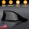 Car Shark Fin Antenna Cover Waterproof Signal Car Antenna Replacement w/ Adhesive Tape Base Fits for Universal Auto Cars Ford Van Truck Jeep SUV