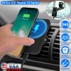 Magnetic Wireless Car Charger MagSafe Car Phone Mount Air Vent Holder 15W Wireless Charger Fit for IOS Phone 12/13/14 Series and QI-Enabled Phones wit