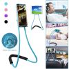 Phone Holder Universal Phone Mount Adjustable Neck Gooseneck Holder Tablet Stand Used for Desk Table Bed Bike Car