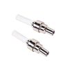 2 LED Tire Valve Caps Light Bike Bicycle Motorcycle Wheel Light Car Tire Valve Lamp w/ Batteries