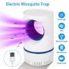 Electric Mosquito Killer Lamp UV Light Mosquito Zapperwith USB Power Supply Portable Fruit Fly Trap Insect Pests Killer Child Safe for Home Kitchen Be