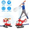 2 In 1 Water Sprinkler Baseball Helicopter Toy for Kids 360°Rotating Water Tee Ball Set for Backyard Lawn Pool Party Outdoor Summer Game for 3+ Years