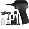 2-in-1 Cordless Vacuum Cleaner and Air Duster Rechargeable Handheld Compressed Air Duster Electric Air Blower Keyboard Cleaner For Car Home Office
