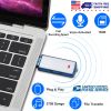 Mini Voice Recorder 16GB Digital Sound Audio Activated Recorder USB Flash Drive Disk w/ 192Hrs Recording U Disk Recorder For Meeting Lectures