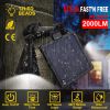 Solar Lights Outdoor Solar Power Motion Sensor Spotlights 2000lm Security Lights w/ Dual Head 360° Rotatable IP44 Wall Lights Garden Garage Driveway