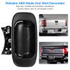 Tailgate Door Handle Bezel for 1999-2006 Chevy Silverado GMC Sierra Exterior Tail Gate Door Handle Replacement