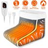 Heating Pad for Foot Electric Heated Foot Warmer Soft Leg Warmer Boots with 6 Level Heating 4 Level Timing