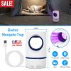Electric Mosquito Killer Lamp UV Light Mosquito Zapperwith USB Power Supply Portable Fruit Fly Trap Insect Pests Killer Child Safe for Home Kitchen Be