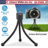 Tripod Stand For Camera Mini Projector Flexible Tripod Holder Heavy Duty Camera Tabletop Mount w/ Anti-slip Feet For Photograph Recording