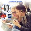 Title: Wireless V5.0 Earbuds In-Ear Earphones 10Hrs Playtime Ear Hook Earphone Waterproof HiFi Earpieces w/ Mic