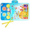 Baby Musical Mat With 55 Music Sounds Toddler Toys Floor Piano Keyboard Mat Drum Mat Carpet Educational Musical Learning Toy Infant Music Toy for 1 2