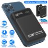 5000mAh Magsafe 3 In 1 Portable Charger PD22.5W Magnetic Fast Charger Fast Charging Power Bank Fit For IOS Phone 15/14 Samsung Galaxy S24 And More
