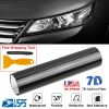 Black 7D Carbon Fiber Car Wrap High Gloss Vinyl Wrap Film Roll Bubble Free Air Release for Cars Laptops Phones