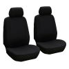 9Pcs Full Set Car Seat Covers For Auto Truck SUV Universal Front Rear Car Seats Headrest Protectors Split Bench Compatible