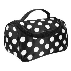 Travel Makeup Bag Portable Cosmetic Organizer with Cosmetic Mirror Waterproof Toiletry Wash Bag for Women (Option: TravelOrganizerBag White)