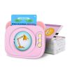 Spanish & English Talking Flash Cards 224 Sight Words Bilingual Flash Cards Rechargeable Card Early Education Device Educational Toy for Boys Girls Ag