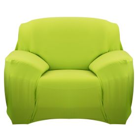 Sofa Cover Printed Stretch Sofa Furniture Cover Soft Sofa Slipcover Polyester Furniture Protector Cover (Option: SofaCover Green1S)