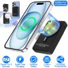 5000mAh Magsafe 3 In 1 Portable Charger PD22.5W Magnetic Fast Charger Fast Charging Power Bank Fit For IOS Phone 15/14 Samsung Galaxy S24 And More