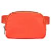 Sport Fanny Pack Unisex Waist Pouch Belt Bag Purse Chest Bag for Outdoor Sport Travel Beach Concerts Travel 20.86in-35.03in Waist Circumference with A