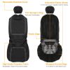 9Pcs Full Set Car Seat Covers For Auto Truck SUV Universal Front Rear Car Seats Headrest Protectors Split Bench Compatible