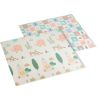 5.9x6.5FT Foldable Baby Play Mat Extra Large Waterproof Activity Playmat For Floor With Carrying Bag Reversible Foam Baby Mat For Babies Toddlers Infa