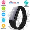 Fitness Tracker Activity Tracker Watch with Heart Rate Monitor IP67 Waterproof Smart Band Step Counter Calorie Counter Call & SMS Pedometer