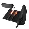 2 In 1 Hair Tools Travel Bag and Heat-resistant Mat Curling Iron Travel Case Hair Tool Pouch Holder Organizer for Curling Iron Straightener Hair Dryer