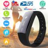 Fitness Tracker Activity Tracker Watch with Heart Rate Monitor IP67 Waterproof Smart Band Step Counter Calorie Counter Call & SMS Pedometer