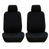 9Pcs Full Set Car Seat Covers For Auto Truck SUV Universal Front Rear Car Seats Headrest Protectors Split Bench Compatible