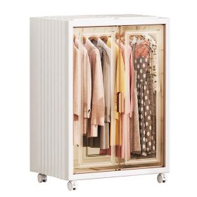 Small Wardrobe Closet Kids Wardrobe Clear Wardrobe Closet for Hanging Clothes Stackable Storage Cabinet with Magnetic Design for Living Room Bedroom D (Option: StorageBin Clear1Cube)